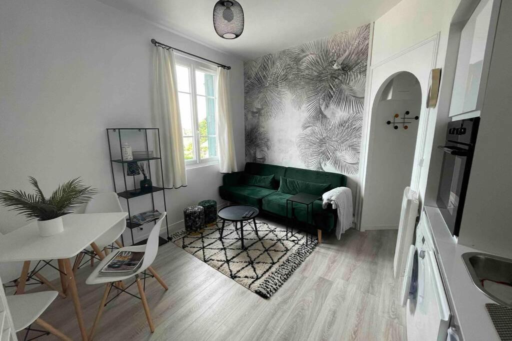 Appartement L’oiseau Bleu Appt 2 pièces , 150 m de la plage à Blonville-sur-Mer Extérieur photo
